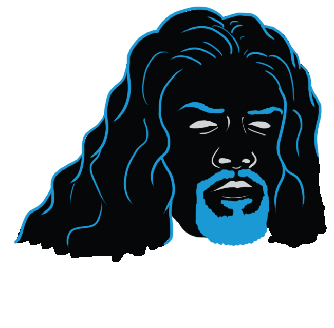 Carolina Panthers Roman Reigns Logo iron on transfers